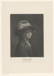 Porträtt av Lucinde