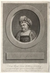 Persern - Porträtt av Franz Wilhelm Kreuchauf, 1869.