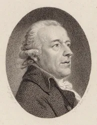 Porträtt av kompositören Johann Gottlieb Naumann 1741-1801, 1804.