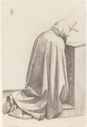 Bedande munk