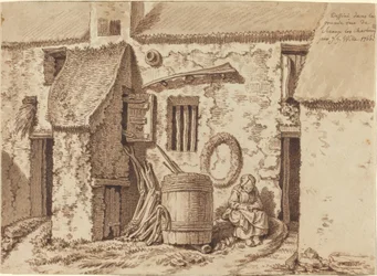 Ett rustikt hus i Grand Rue i Sceaux-Les-Chartreux