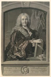 Porträtt av Jean de Boullongne