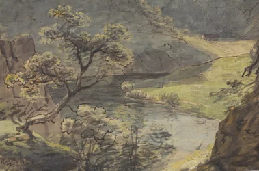 Landskap vid floden