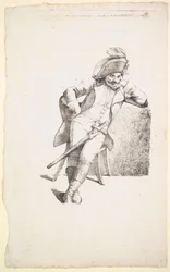 Den eftertänksamma kaptenen, 1822.