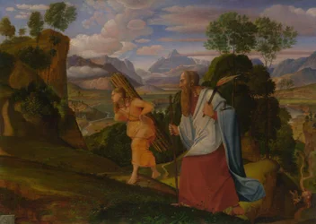 Abraham och Isak, 1817
