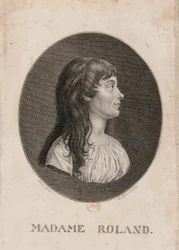 Madame Roland: Bréa pinx; H. Läppar sculps.