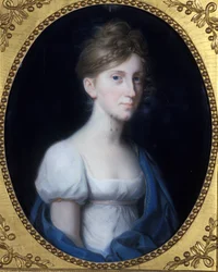 Ida, hustru till hertigen av Sachsen-Weimar-Eisenach, ca 1808