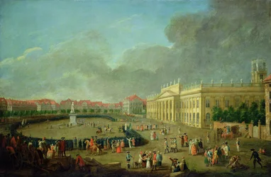 Invigningen av minnesmärket till Fredrik II i Kassel, 1783