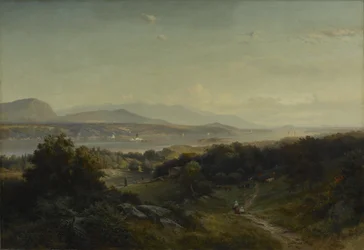 Landskap, Hyde Park, New York, 1859
