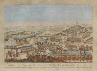 Incident mellan de ryska och ottomanska arméerna i Galati den 20 april 1789, 1789.