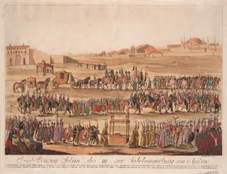 Sultan Selim III:s inträde i sabeln den 13 april 1789, 1789