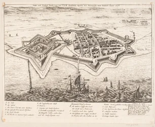 Staden och Castel Landskron erövrades av I.K.M Cristiano Quinto Anno 1676