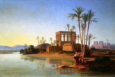 Philae, ca 1860 (olja på duk)