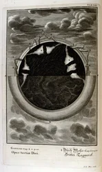 Första Mosebokens skapelseberättelse är skapelsemyten om både judendomen och kristendomen. Skapelsens tredje dag: Havet skapas