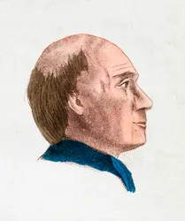 En filosofisk och djup persons ansiktsegenskaper, 1808
