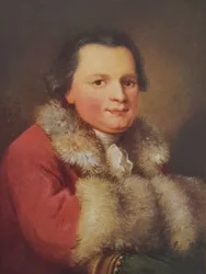 Tyska: Porträtt av Beat Ludwig Walthard, förläggare.