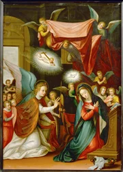Annunciation (målning på koppar)
