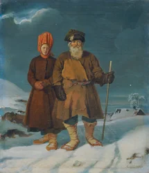 Ryskt bondepar