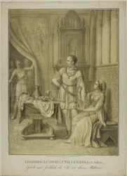 Hertig Ludwig I och Ludmilla