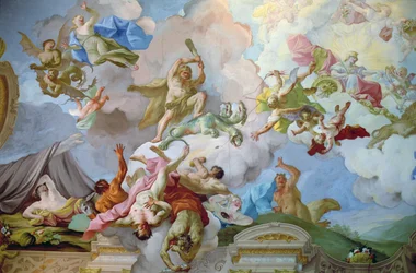 Hercules Killing the Hydra (fresk)