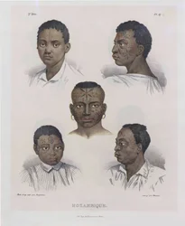moçambikaner. Från pittoreska resor i Brasilien, 1830-1835.