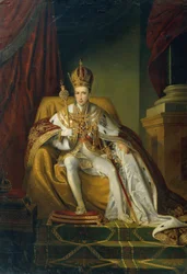 Kejsar Ferdinand I i kröningsskrud