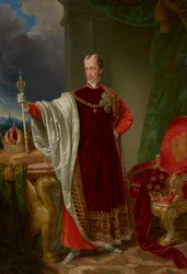 Kejsar Ferdinand i regalierna av Guldfleeceorden