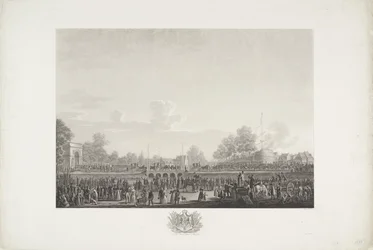 Kung William I:s ankomst till Bryssel, 1815 Tolv skyltar med ankomsten och invigningen av William I i Bryssel och striderna vid Quatre-Bras och Waterloo 1815 (serietitel)