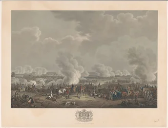 Slaget vid Waterloo, 1815 Tolv skyltar av William I:s ankomst och invigning i Bryssel och striderna vid Quatre-Bras och Waterloo 1815 (serietitel)