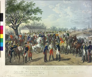 Mottagande av den allierade monarken i Wien 1814