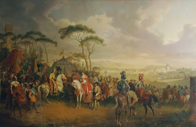 Kejsar Friedrich III:s inträde. i Rom