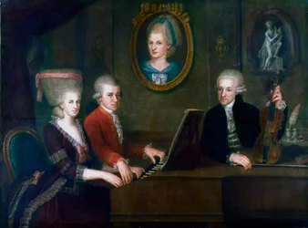 Familjen Mozart, 1780-1781