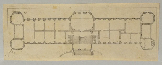 Studie för Upper Belvedere