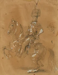 Theodor Aron de Bistra till häst