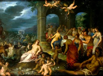 Gudarnas högtid, 1600.