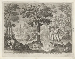 Adam och Eva i paradiset Historien om Kains familj / Om goda och dåliga verk (serietitel) Boni et mali scientia (serietitel)
