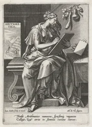 Aritmetisk Arithmetica (titel på objekt) The Seven Liberal Arts (artes liberales) (serietitel)