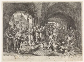 Adams begravning Historia om Sets familj / Att bedöma det goda och det dåliga (serietitel) Bonorum et Malorum consensio (serietitel)
