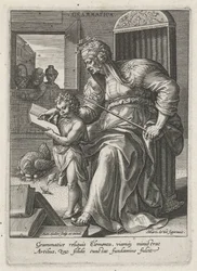 Grammatik (titel på objekt) The Seven Liberal Arts (artes liberales) (serietitel)