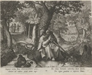 Saint Suatacopius som eremit Eremiternas dygdiga liv (serietitel) Trophaeum vitae solitariae (serietitel)