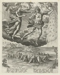 ostlig vind Oriens (titel på objekt) De fyra vindarna (serietitel)