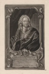 Johann Mattheson, graverad av Johann Jakob Haid (1704-67), c.1744 (mezzotint)
