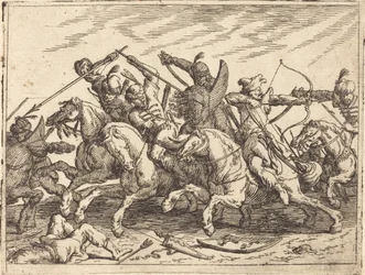 Caprics av ​​olika strider, 1635.