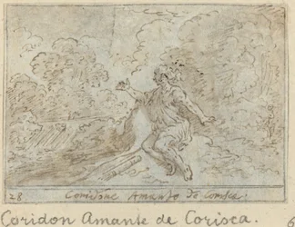 Coridone, älskare av Corisca, 1640.