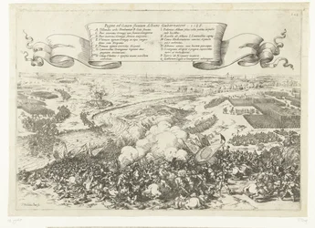 Veldslag aan de rivier de Gete, 1568 Slaget vid floden Geta med Albans guvernör. 1568 (titel på objekt)