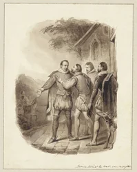Farväl till prins Willem I och greven av Egmond