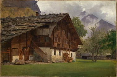 Bondgård i Alperna