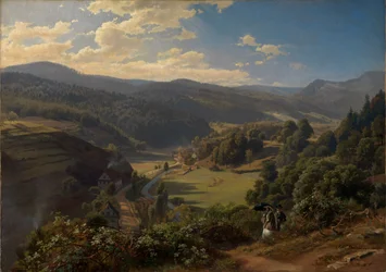 Geroldsau-dalen nära Baden-Baden