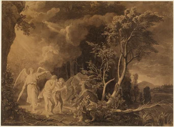 Utdrivningen ur paradiset (Första Moseboken 3, 23-24)