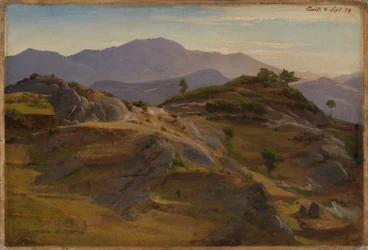 Landskap nära Civitella